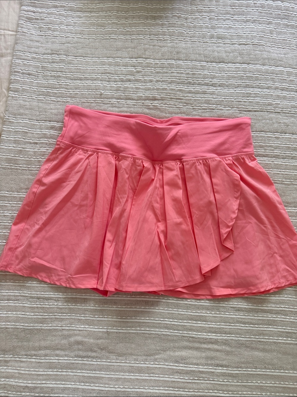 Target Coral Pink Pleated Mini Skirt
